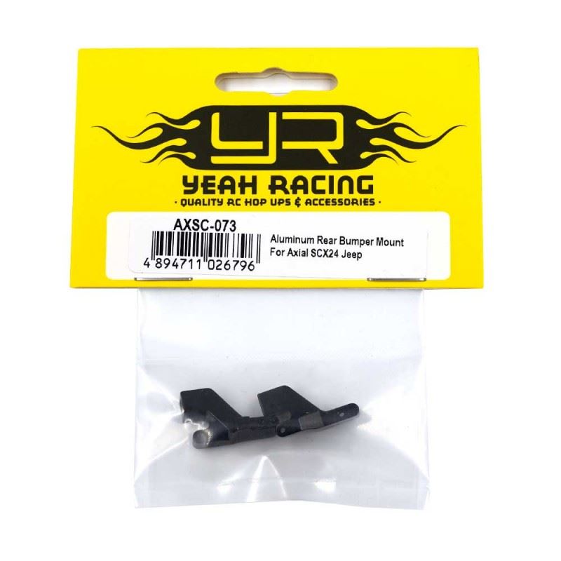 Yeah Racing Aluminum Rear Bumper Mount For Axial SCX24 Jeep