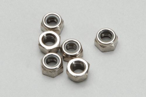 River Hobby Nylon Lock Nut M5 (6Pcs)