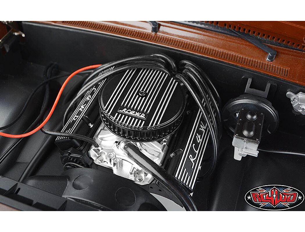 Rc4Wd Aluminium Air Cleaner For Scale V8 Engine