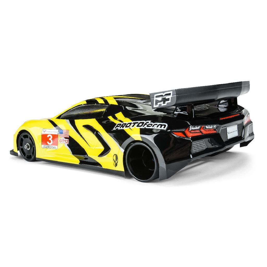 PRM 1/12 Chevrolet Corvette C8 Clear Body: GT12