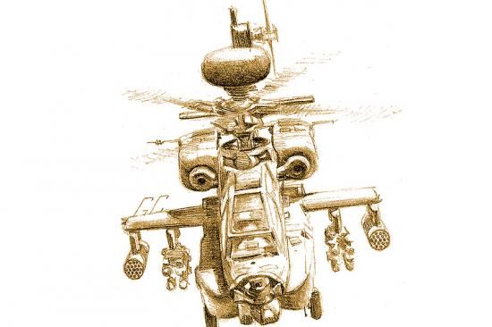 British Army Aircorps AD-64D Apache