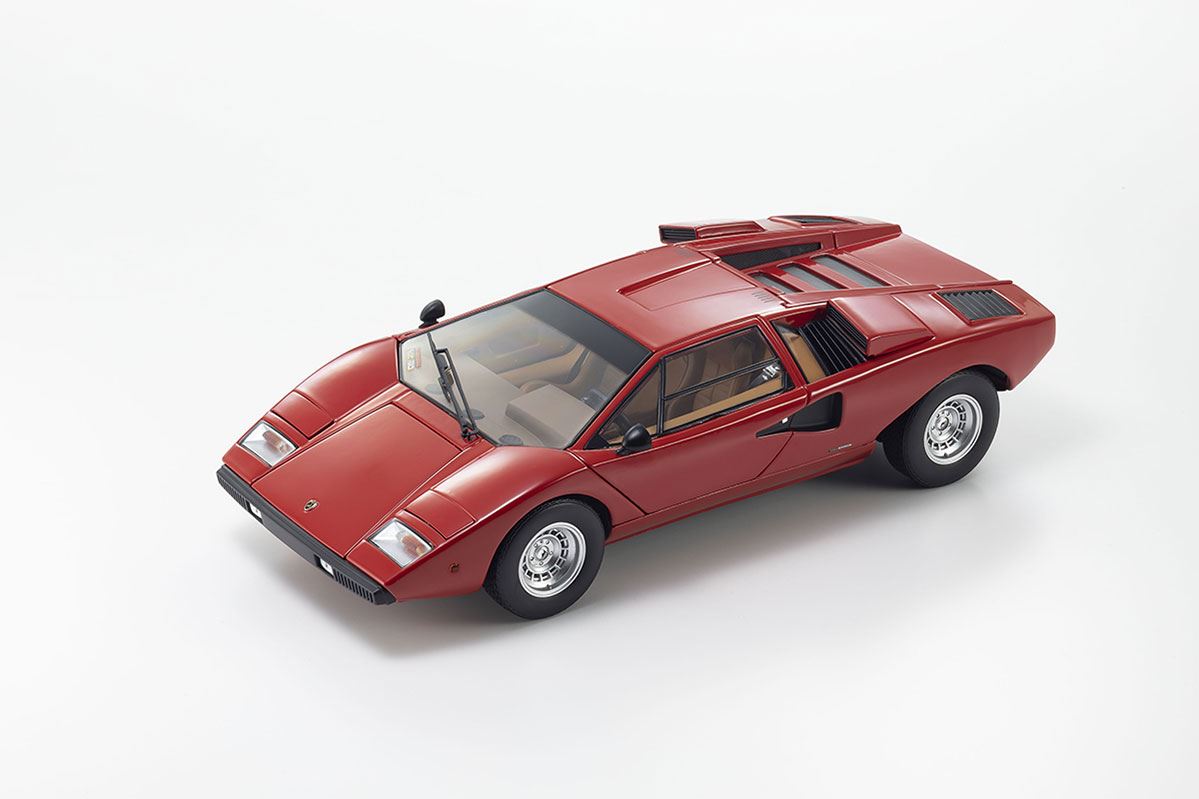 Kyosho 1:18 Lamborghini Countach Lp400 1974 Red