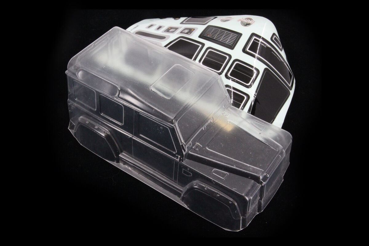 FTX OUTBACK MINI 3.0 RANGER BODYSHELL - CLEAR