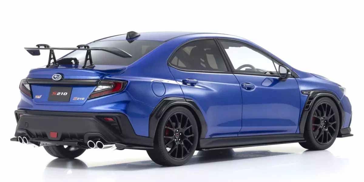 Kyosho 1:18 Resin Samurai Collection Subaru S210 Blue
