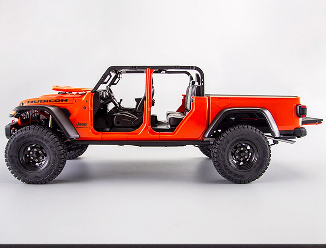 Killerbody Jeep Gladiator Rub Icon Complete Body Set Orange