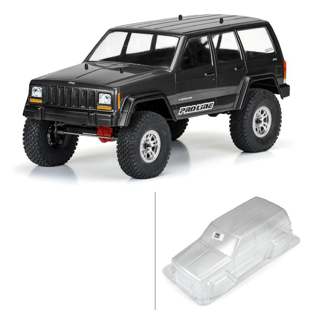 Pro 1/10 2001 Jeep Cherokee Clear Body 12.3In (313Mm) Wheelbase C