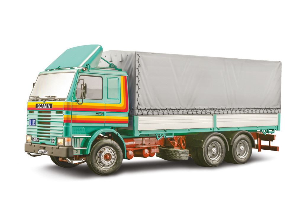 Italeri 1/24 Scania 142H 6X2 Canvas