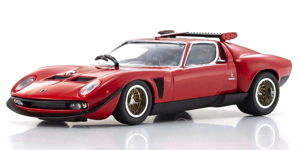Kyosho 1:43 Lamborghini Miura Svr 1970 Red