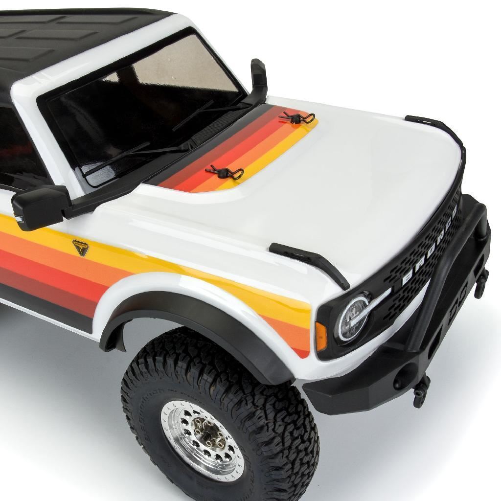 Proline 1/10 2021 Ford Bronco Clear Body Set 12.3In Wheelbase: Crawle