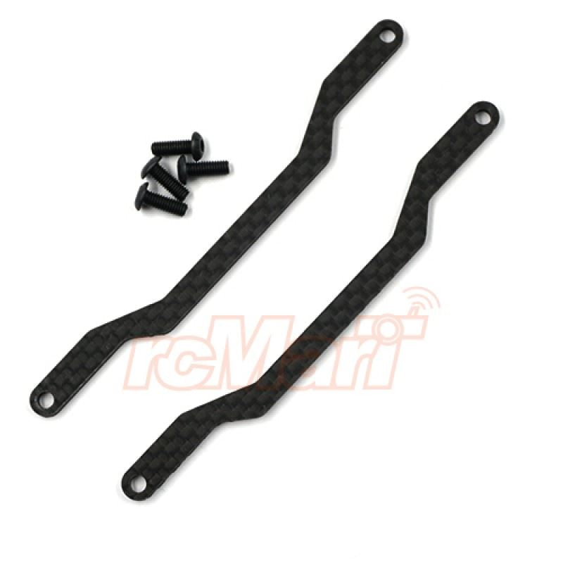 Yeah Racing Carbon Upper Arm Connectors For Tamiya SW-01