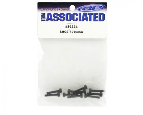 Team Associated SHCS 3x16mm Screws (10)