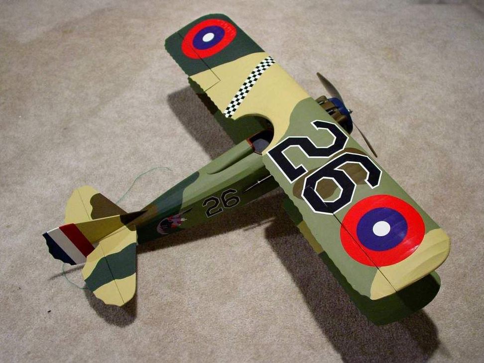 BAIR Spad 13 - 36in electric scale kit