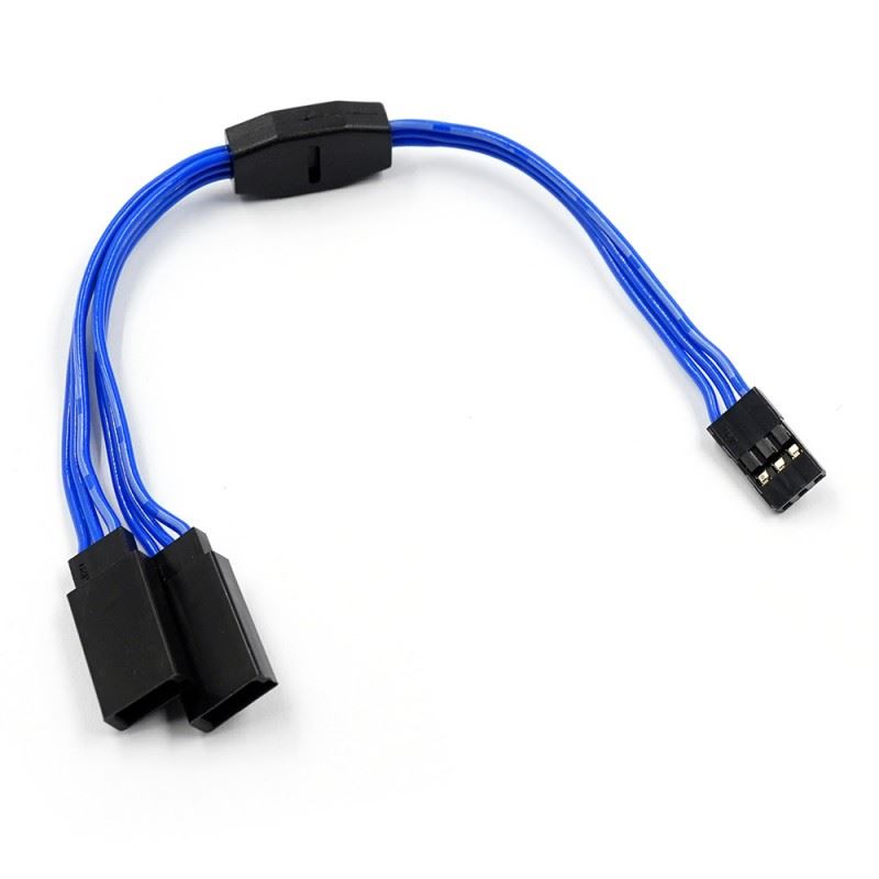 Yeah Racing 150mm 60-Core Y Harness High Current Servo Wire (JR/Futaba Plug)