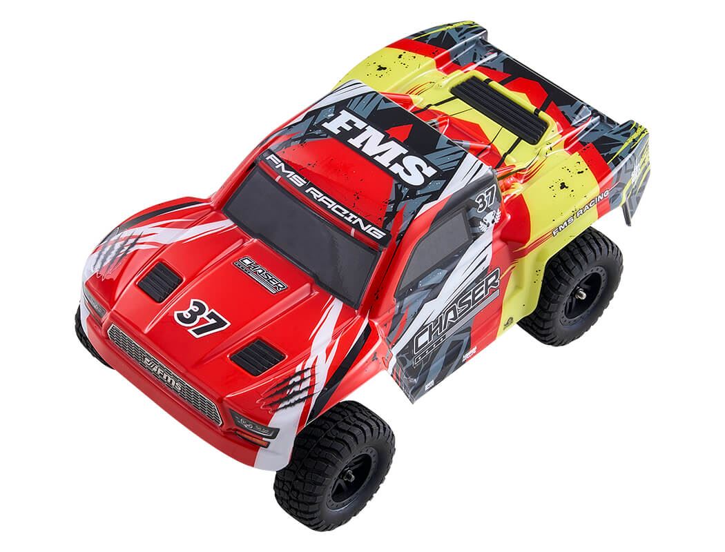Fms Fsc24 1/24Th Chaser Truck Rtr - Red