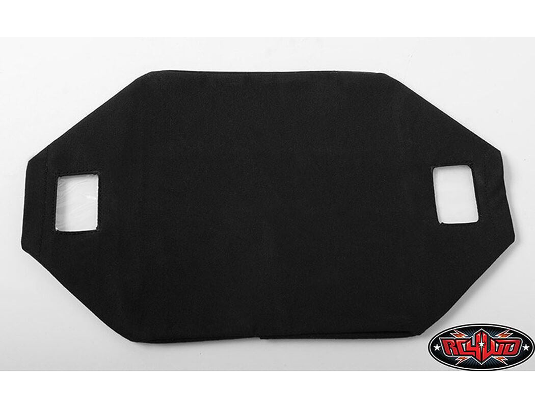 RC4WD BED SOFT TOP W/CAGE FOR RC4WD MOJAVE II FOUR DOOR (BLACK)