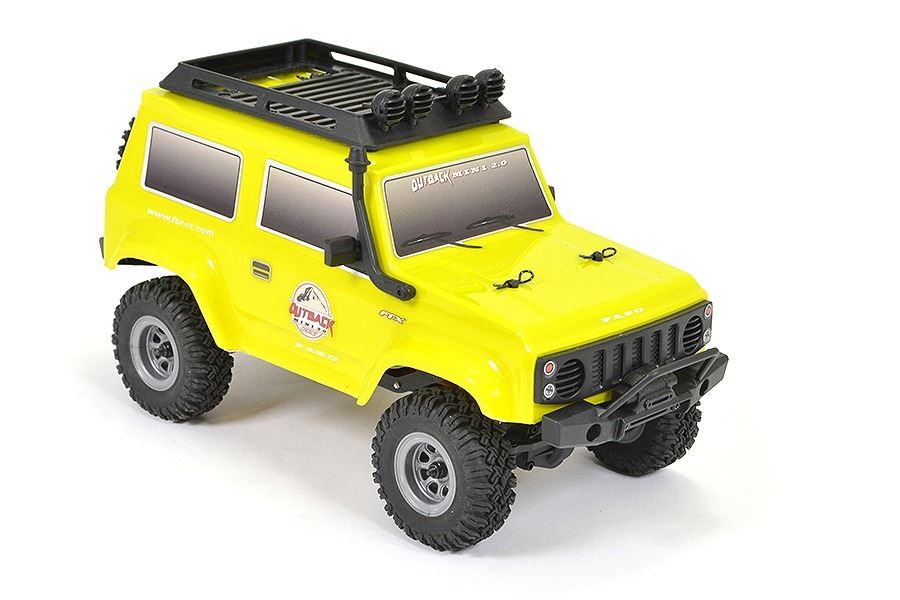 FTX Outback Mini 2.0 Paso 1:24 Ready-To-Run w/Parts Yellow - FTX5508Y