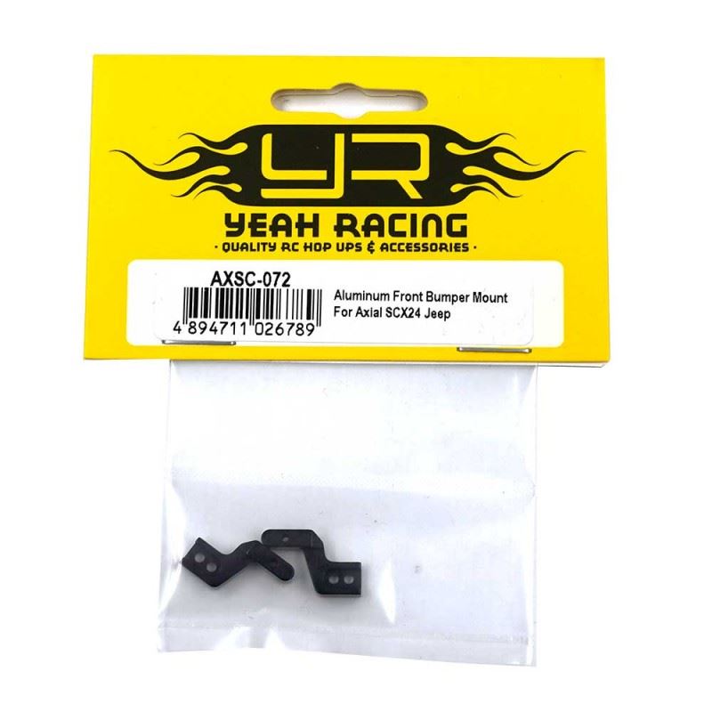 Yeah Racing Aluminum Front Bumper Mount For Axial SCX24 Jeep