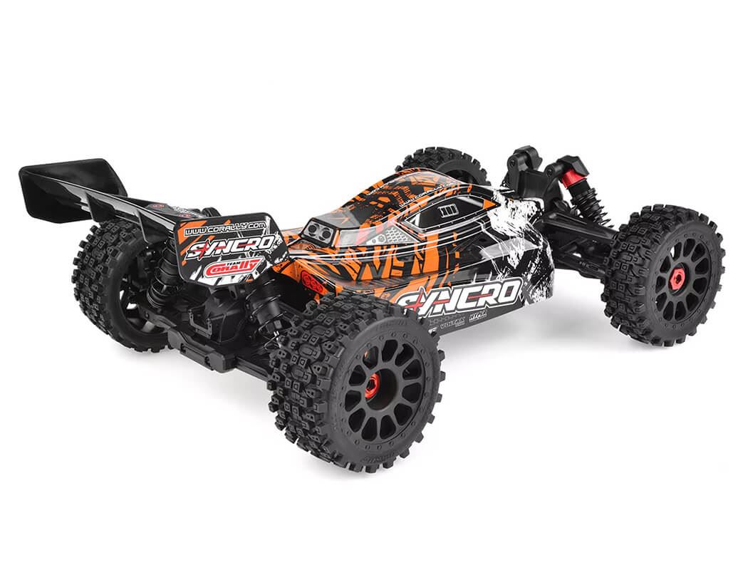 Corally Syncro-2 1/8 Brushless 3-4S Basher Buggy Rtr - Orange