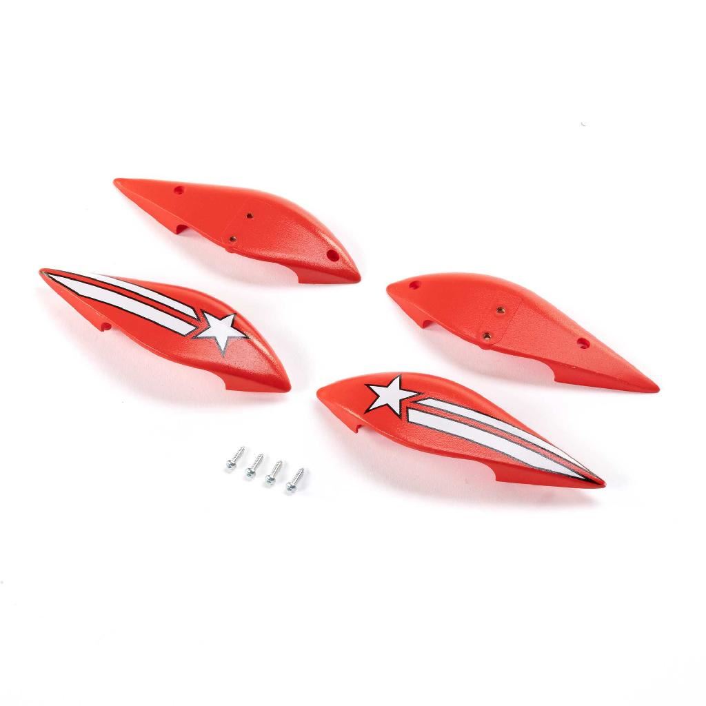 E Flite Wheel Pants Set: Super Decathlon 1.2M