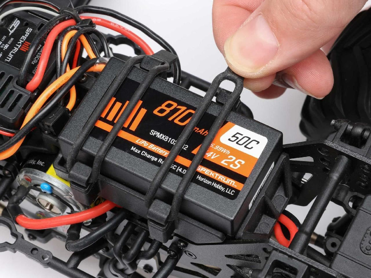 Losi 1/18 Mini Lmt Zombie 2S 4X4 Rtr Brushed Monster Truck (Batte