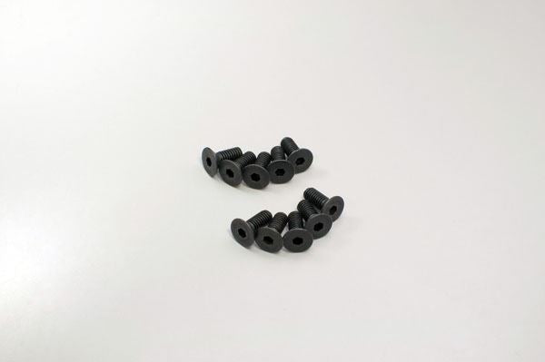 Kyosho Hex Flat Head Screws 4X10Mm (10)