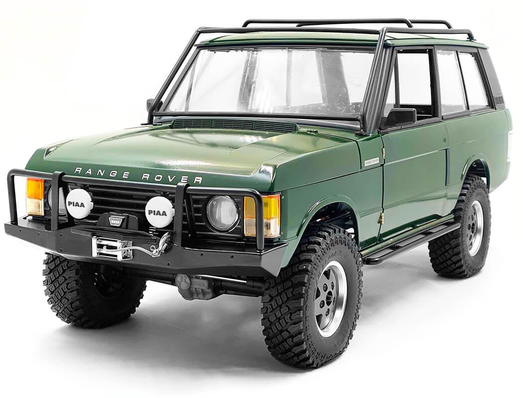 RC4WD OXER METAL FRONT WINCH BUMPER FOR JS SCALE 1/10 RANGE ROVER CLASSIC BODY