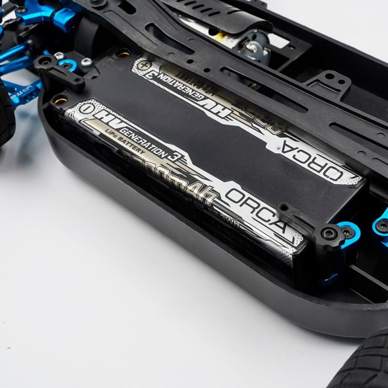 Yeah Racing Aluminum 7075 Plastic Anti Tweak Battery Holder For Tamiya TT01 TT02