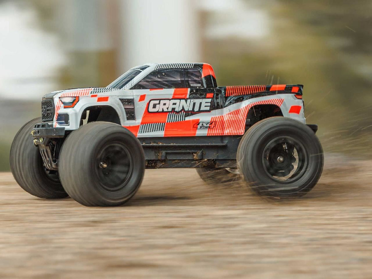 Arrma 1/10 Granite Mega 665 4X4 Rtr Monster Truck Orange