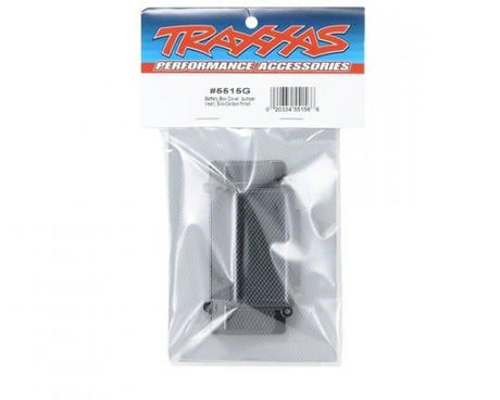 Traxxas Battery Box Cover, Bumper (Rear), Exo-Carbon Finish (Jato)