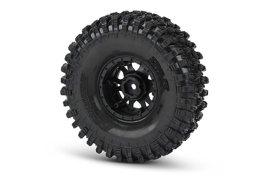 PROLINE HYRAX 1.9 PREDATOR ON IMPULSE BLK/SILV B/LOCK WHEELS