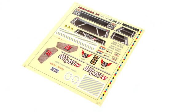 ARRMA Body Clear Outcast