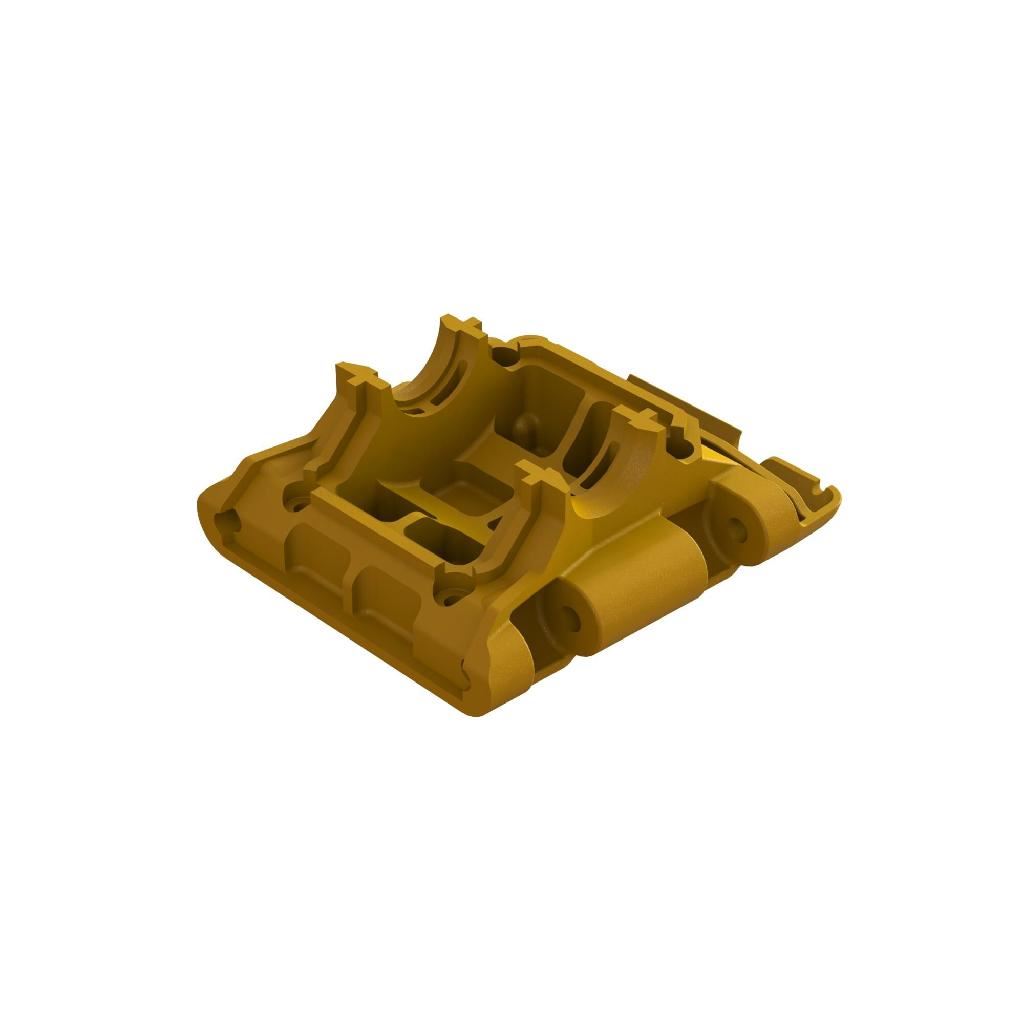 Arrma Rear Lower Skid/Gearbox Mount (1pc) - Orange