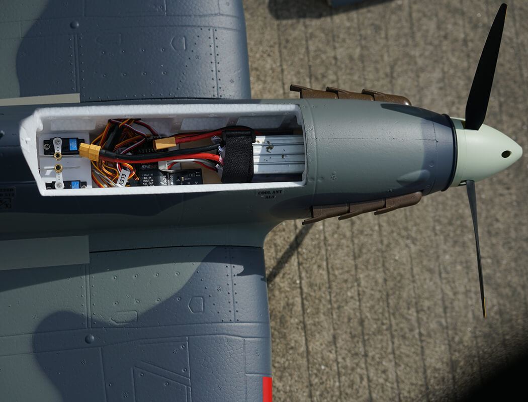 Xfly Hawker Sea Hurricane Mk1 Grey/Green 1200Mm Pnp