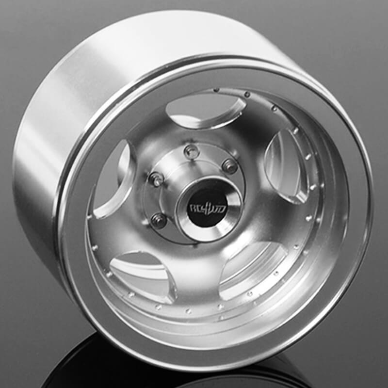 RC4WD BREAKER 1.9 BEADLOCK WHEELS (SILVER)