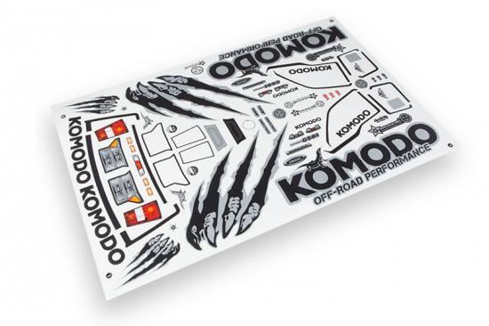 GMADE KOMODO DECAL SHEET
