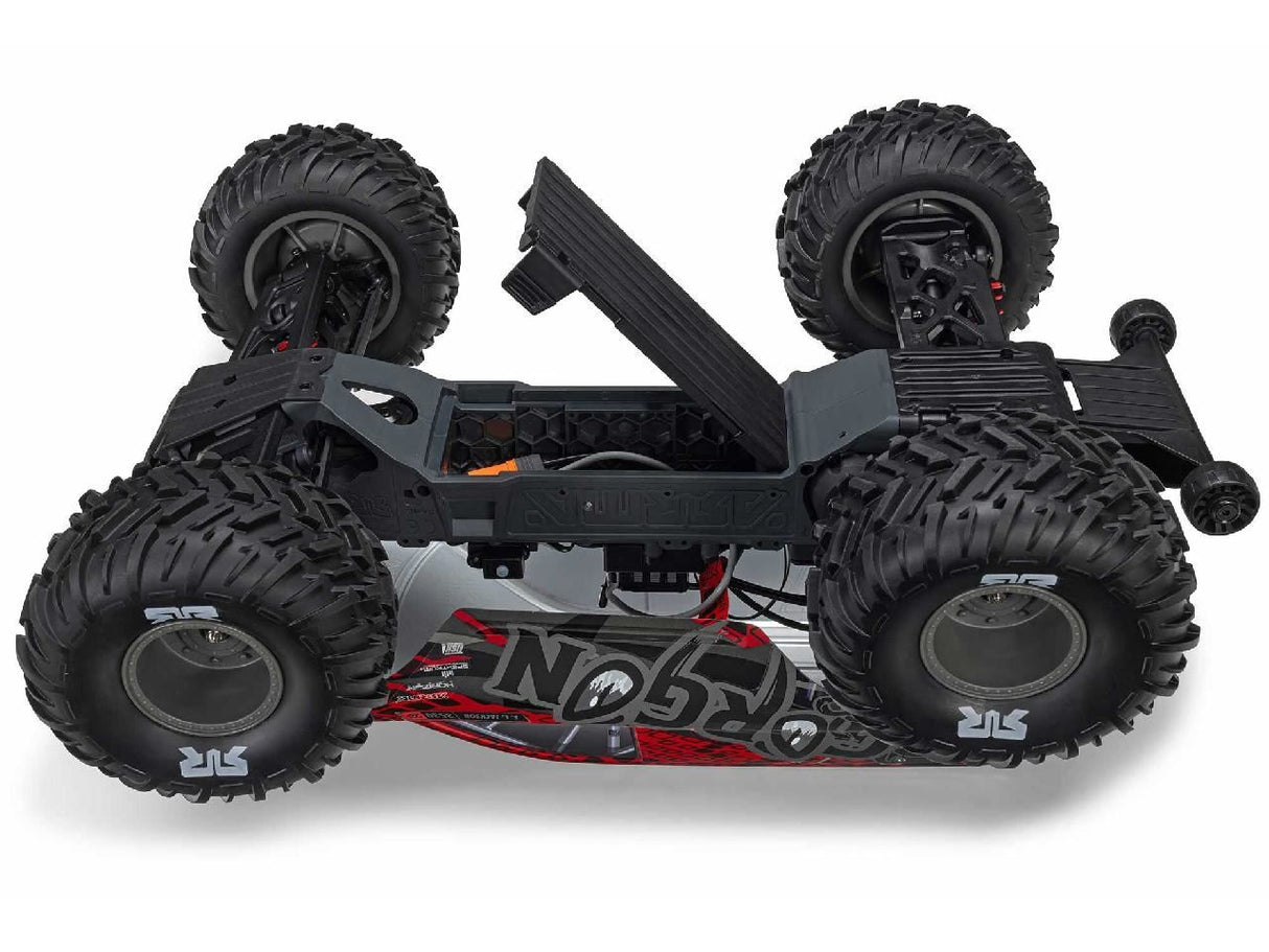 Arrma 1/10 Gorgon 223S 2Wd Rtr Monster Truck, Red/Black
