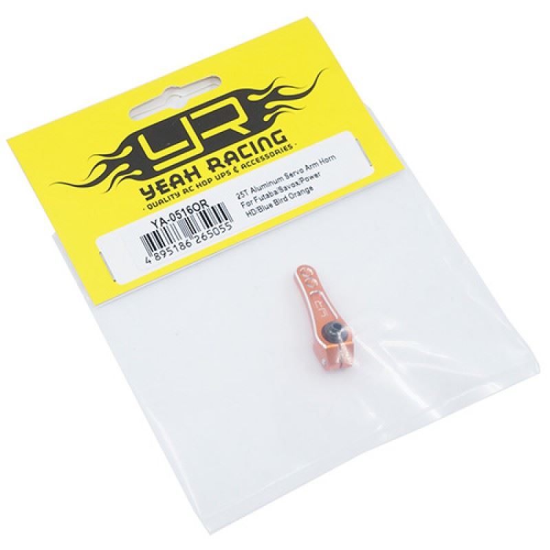 Yeah Racing 25T Aluminum Servo Arm Horn For Futaba Savox Power HD Blue Bird Orange