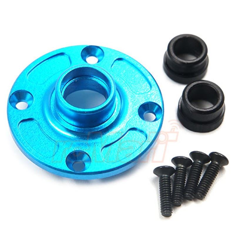 Yeah Racing Aluminum Differential Unit Cover For Tamiya TA06 XV-01 M07 Blue
