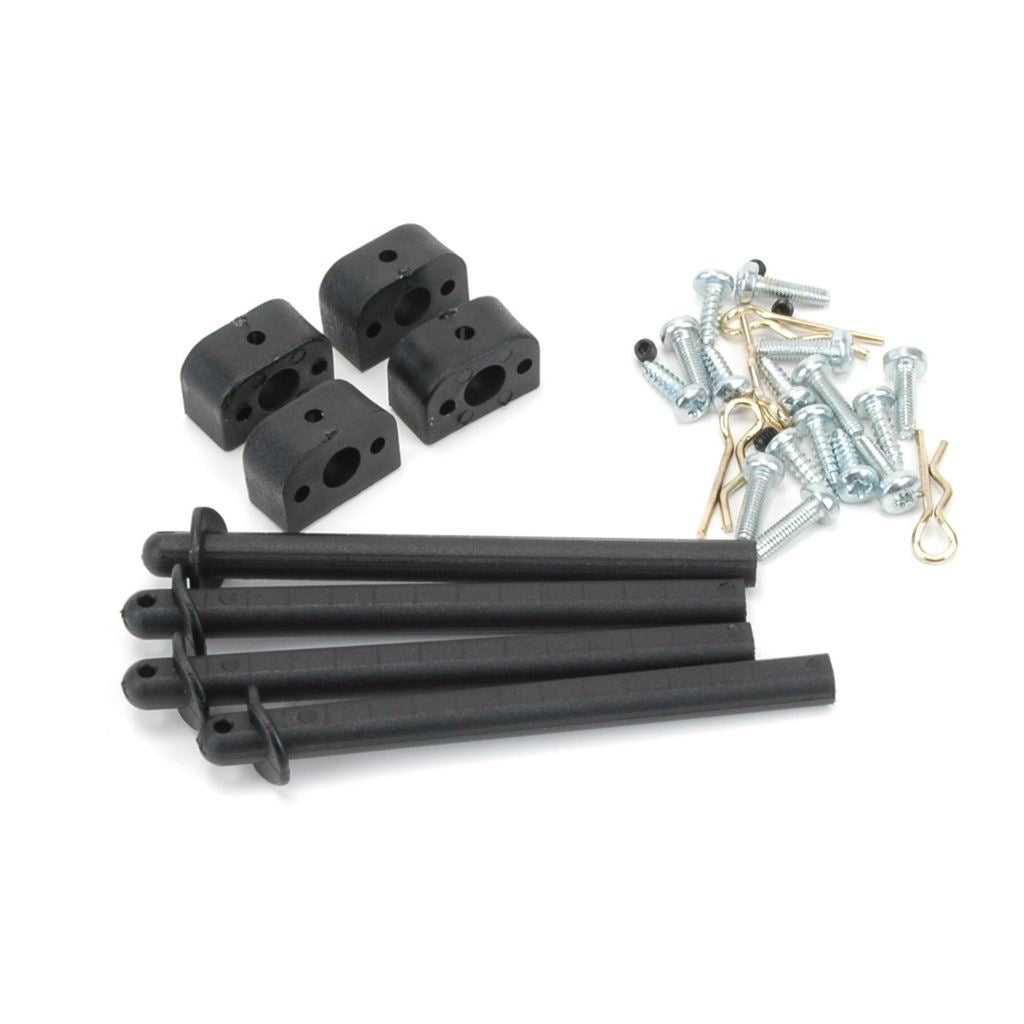 Schumacher Body Posts - Fully adj. (pk 4)