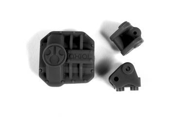AXIAL AR44 Diff Cover & Link Mounts Black