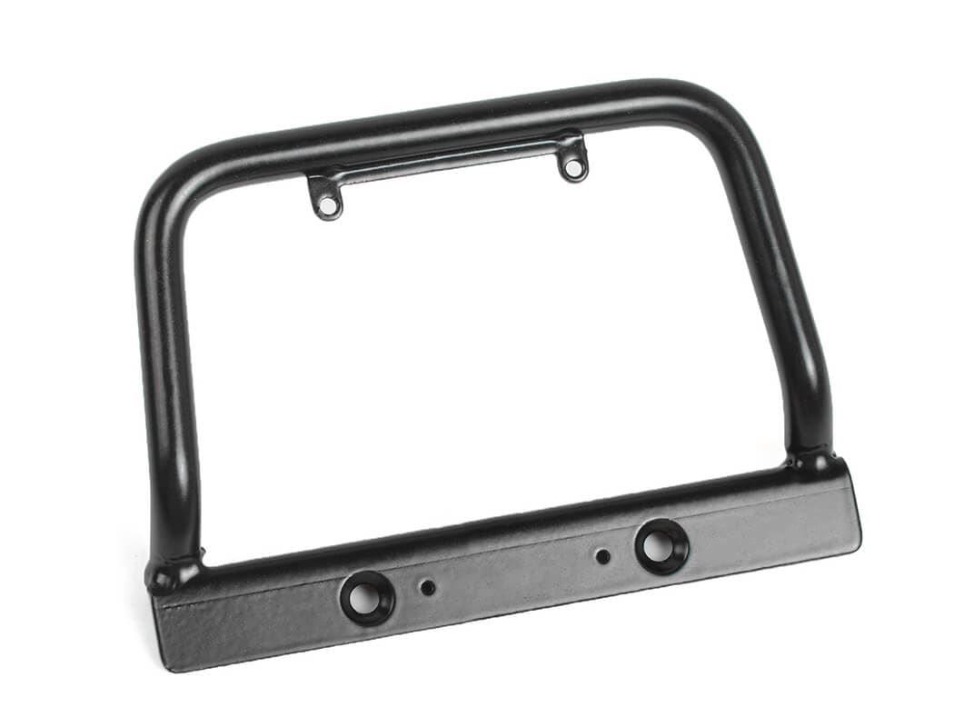 RC4WD STEEL PUSH BAR FRONT BUMPER W/ CLEAR FLOOD LIGHTS FOR RC4WD GELANDE II 2015 LAND ROVER DEFENDE