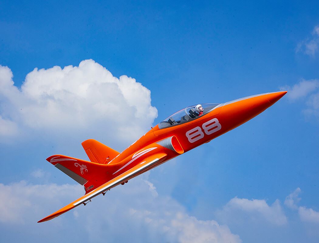 Fms 90Mm Edf Super Scorpion Pnp V2 8S Jet - Orange