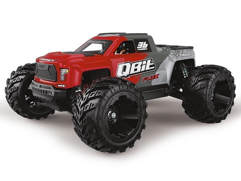 Maverick Qbit MT Flux 1/16th Monster Truck - Red