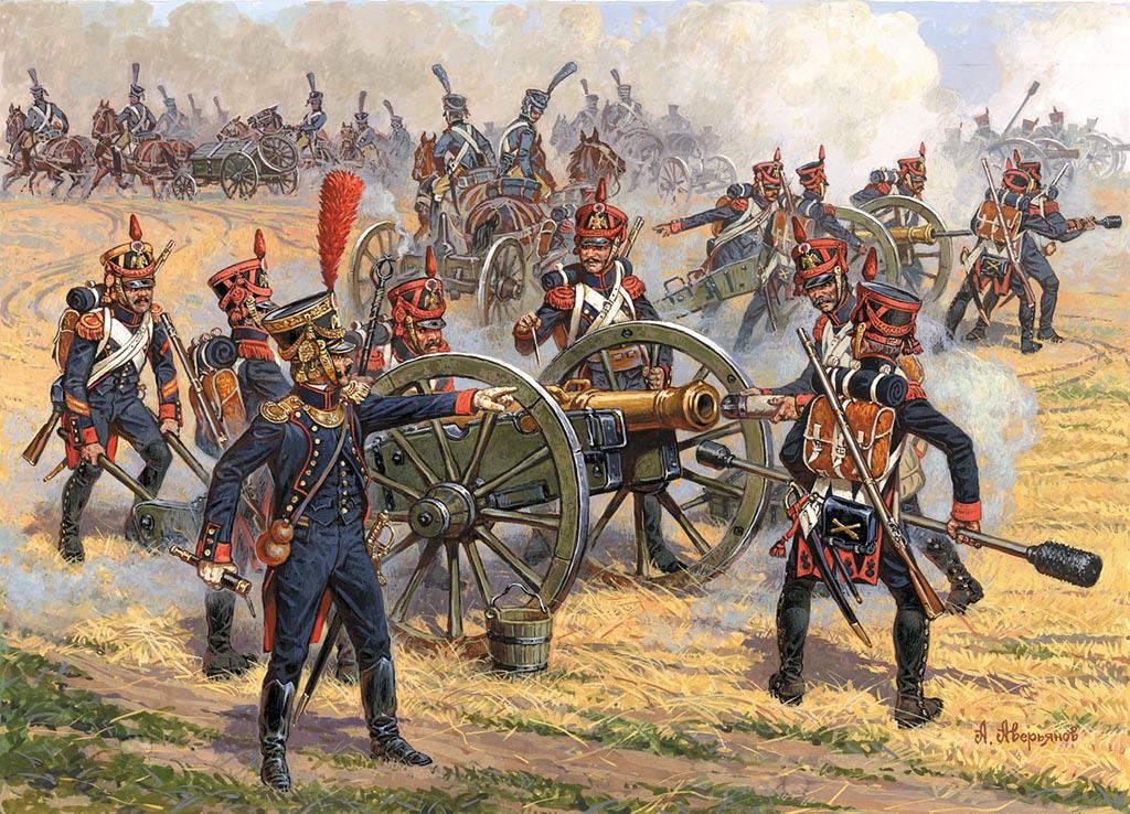 Zvesda French Foot Artillery 1810-1814