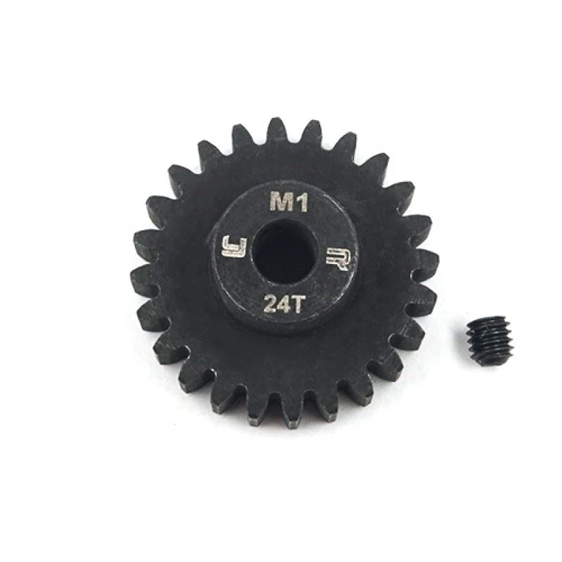 Yeah Racing 24T HD Steel Mod1 5mm Bore Motor Gear Pinion