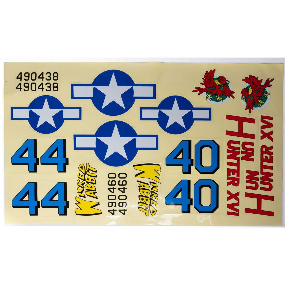 Hangar 9 Decal Set: P-47 Thunderbolt