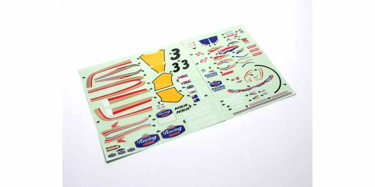 Kyosho Hanging-On Racer Honda Nsr 500 Doohan Decal Sheet