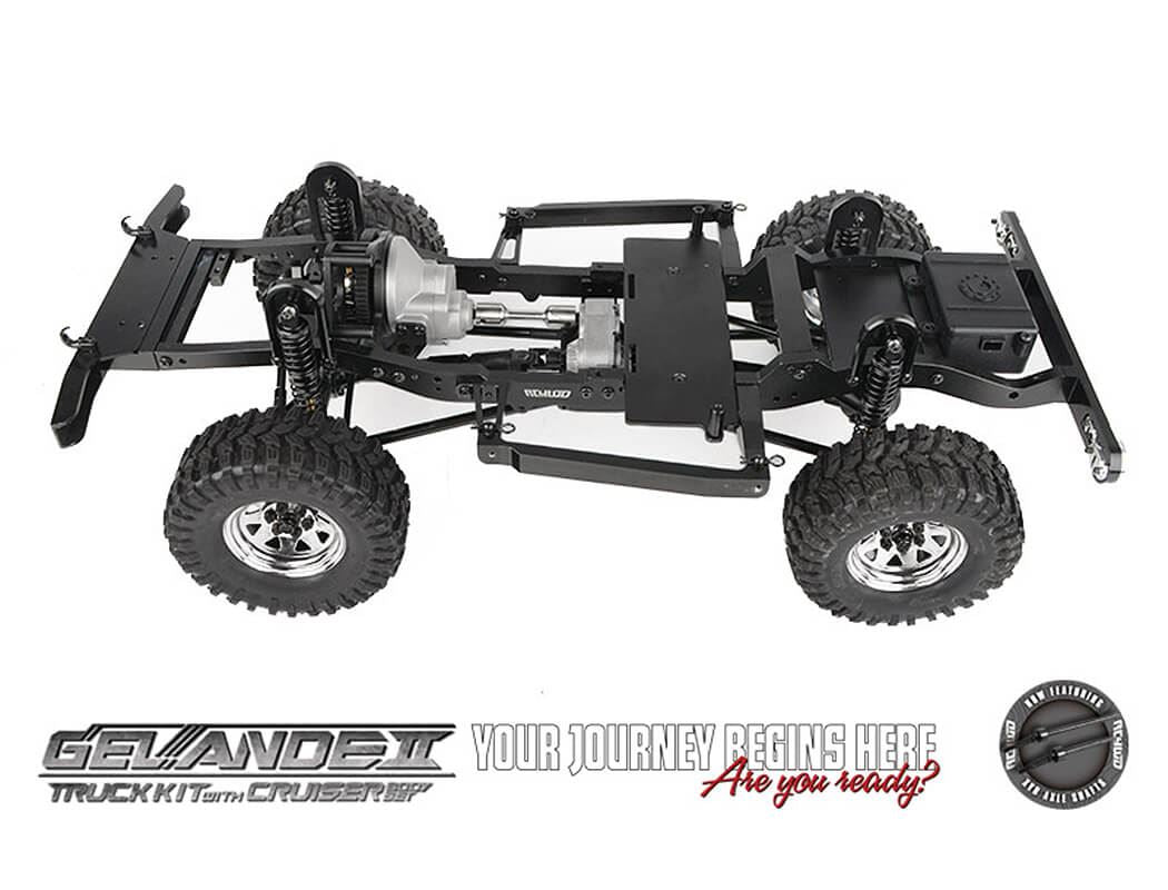 Rc4Wd Gelande Ii Truck Kit With Cruiser Body Set 2025