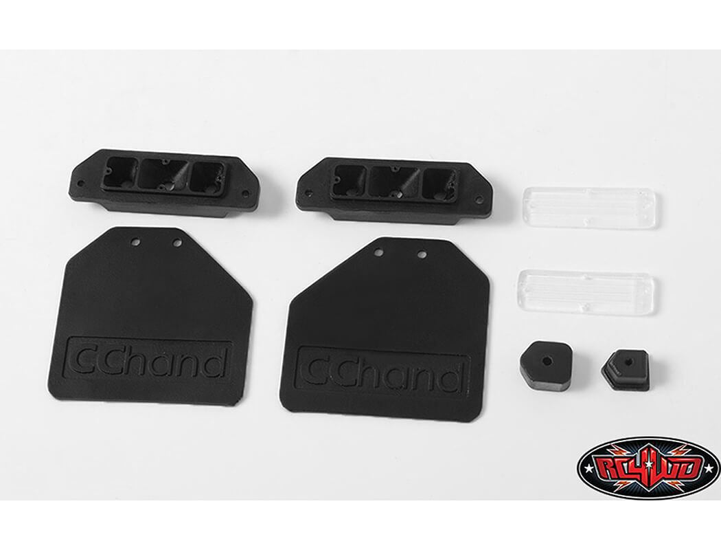 RC4WD WOOD FLATBED W/MUDFLAPS FOR MOJAVE II FOUR DOOR BODY SET