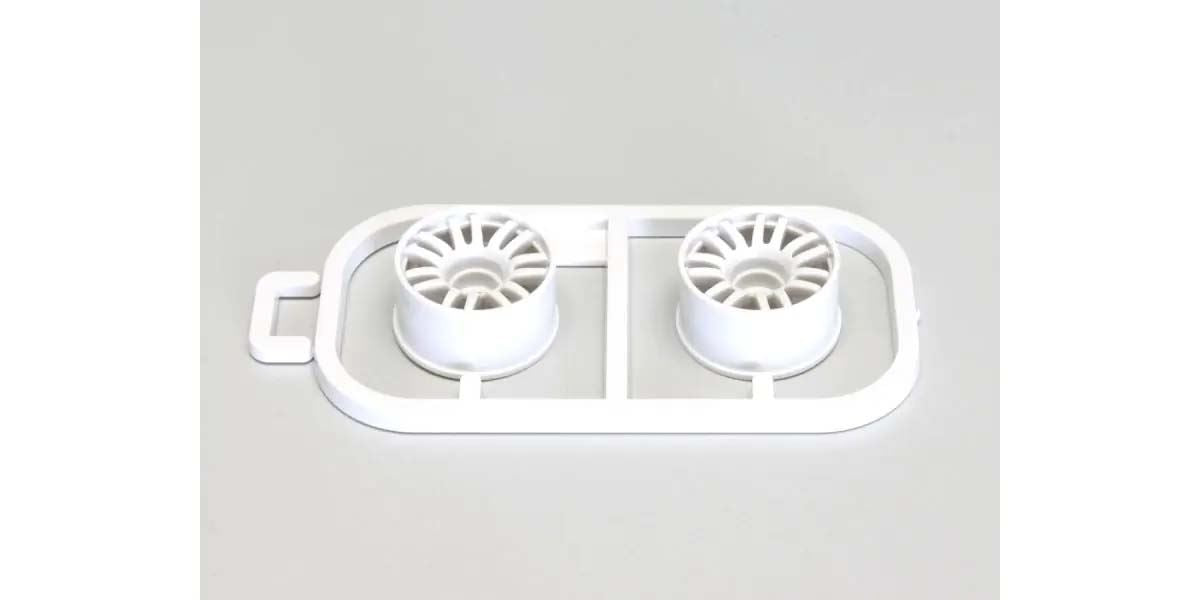 Wheels Set Re30 Kyosho Mini-Z Mr03 Wide-Offset 0 (2) White